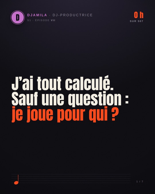 Djamila, épisode 7 : Pour qui ?